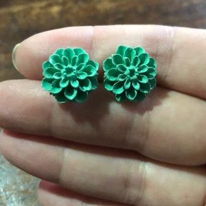 Handmade Flower Studs